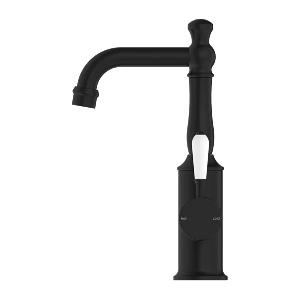 York Basin Mixer With Porcelain Lever - Image 7