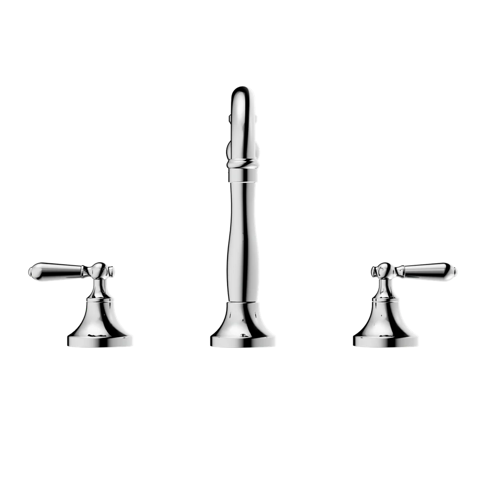 York Basin Set with Metal Lever - Image 7