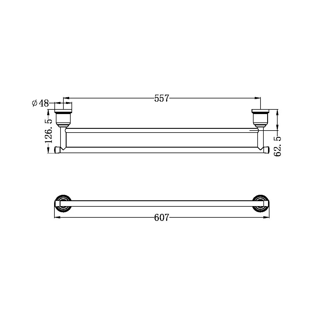 York Double Tail Rail - Image 10