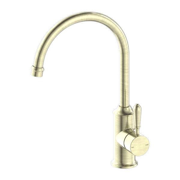 York Kitchen Mixer Gooseneck With Metal Lever - Image 4