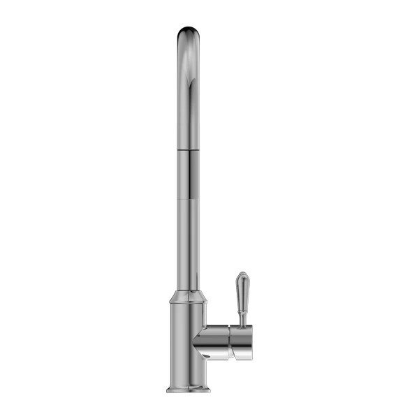 York Pull Out Sink Mixer With Veggie Spray Function With Metal Lever - Image 3