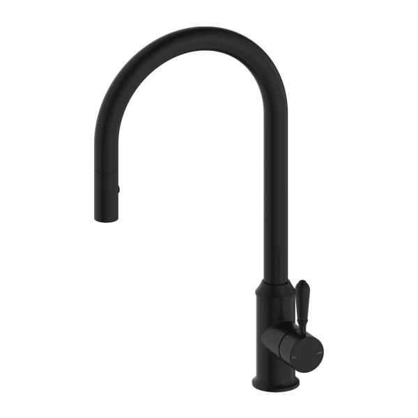 York Pull Out Sink Mixer With Veggie Spray Function With Metal Lever - Image 6