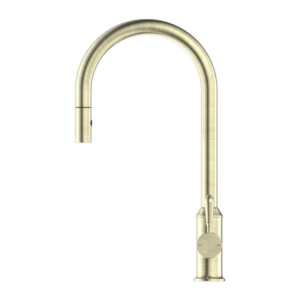 York Pull Out Sink Mixer With Veggie Spray Function With Metal Lever - Image 7