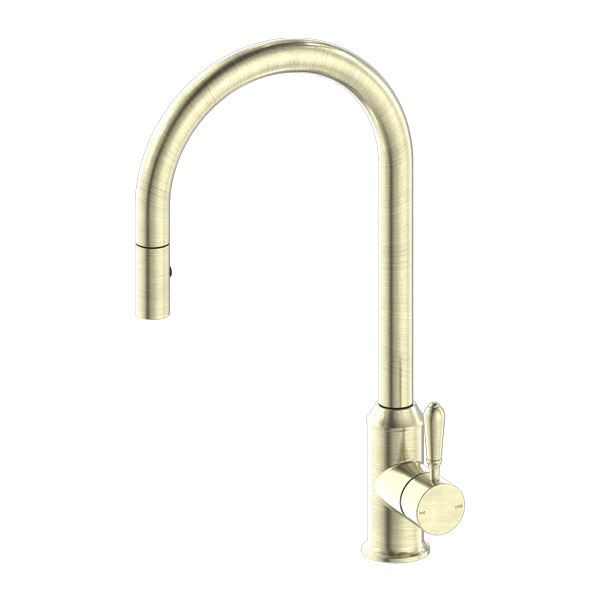 York Pull Out Sink Mixer With Veggie Spray Function With Metal Lever - Image 9