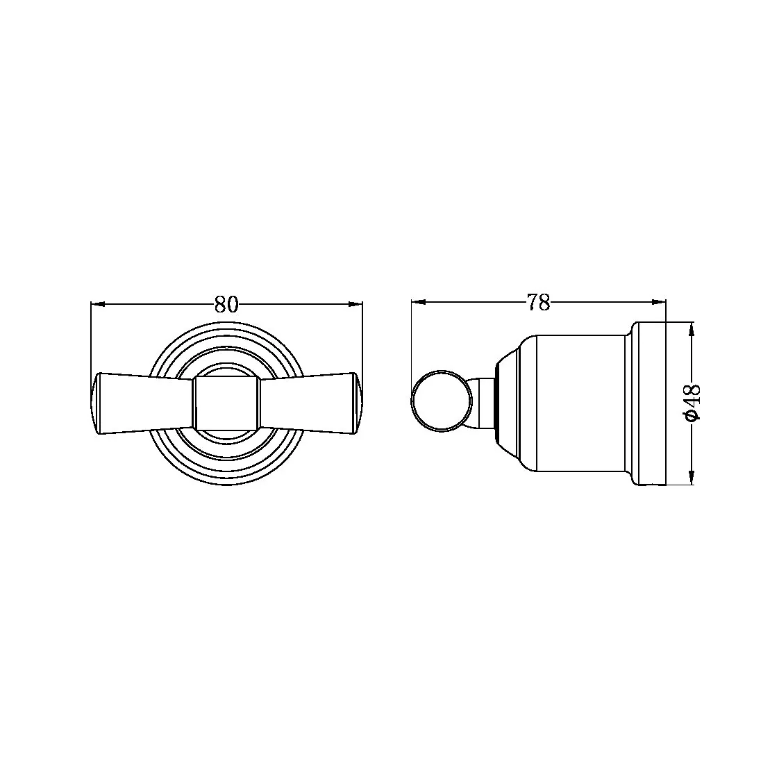 York Robe Hook - Image 11