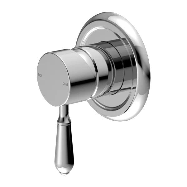 York Shower Mixer With Porcelain Lever - Image 5