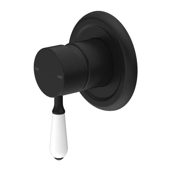 York Shower Mixer With Porcelain Lever - Image 10