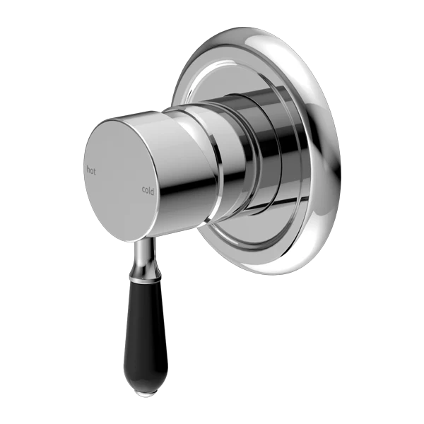 York Shower Mixer With Porcelain Lever - Image 4