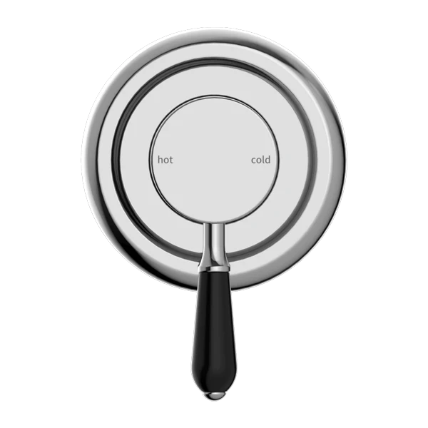 York Shower Mixer With Porcelain Lever - Image 5