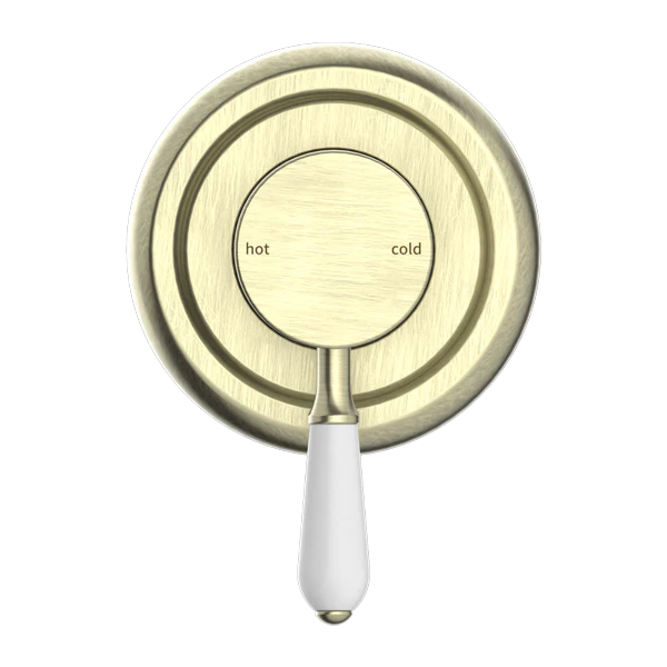 York Shower Mixer With Porcelain Lever - Image 8