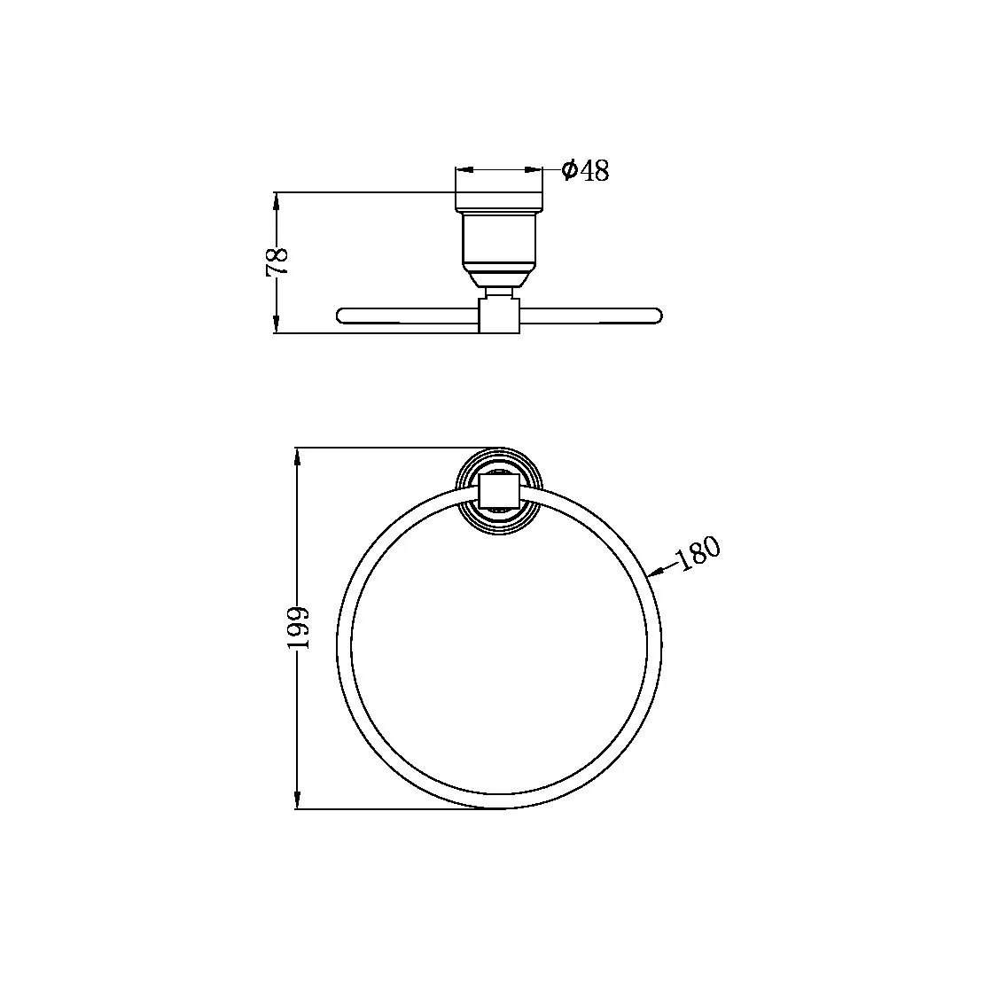 York Towel Ring - Image 10