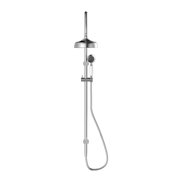 York Twin Shower With White Porcelain Hand Shower - Image 8